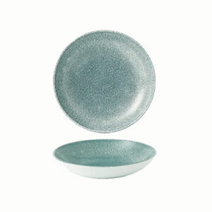 Raku Topaz Blue - Coupe Bowl - 18.2cm (Set of 12)