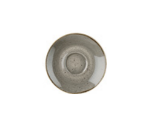 Peppercorn Grey - Cappuccino Saucer 15.6cm (Set of 12)