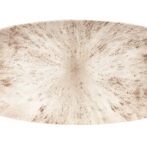 Stone Agate Grey - Oblong Chefs Plate - 35.5 X 19cm (Set of 6)