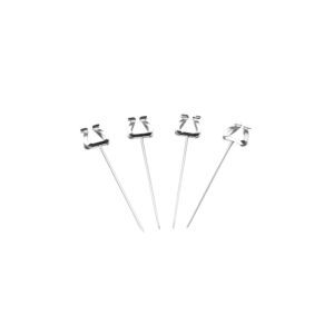 Message Pick S/Steel - Pack Of 4
