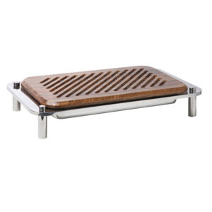 Domino Bread Cutting Board On Stand
