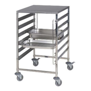 Working Table S/Steel - Mobile - 6 Tier 595 X 670 X 1025mm