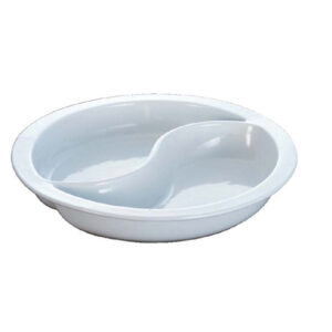 Insert Round Porcelain - 2 Div