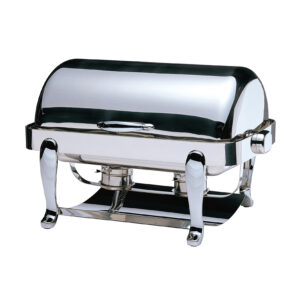 Chafing Dish Euri Rectangular Roll Top - 18/10 S/Steel