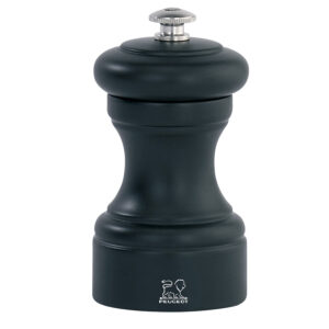 Bistro – Black Matt - 10cm - Pepper Mill (Set of 6)