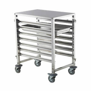 Working Table S/Steel - Mobile - 7 Tier 385 X 550 X 900mm