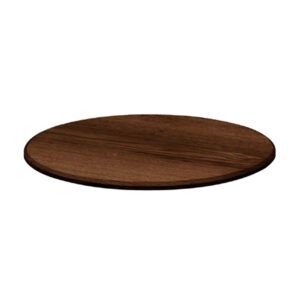Domino Wooden Tray Round