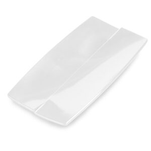 Rave Displayware Rectangular Platter - 580 X 200 X 20mm - Wh Ite