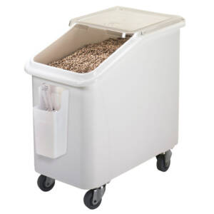 Slant Top Ingredient Bin White 42cm W X 75cm L X 71cm H - 102kg Capacity