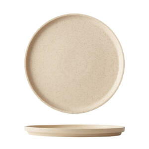 Dune - Clay - Walled Plate - 20cm (24)