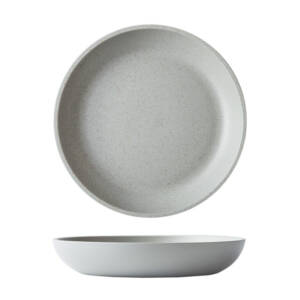 Dune - Ash - Deep Coupe Plate - 23cm (12)
