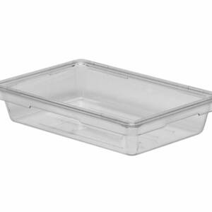 Storage Box Small Polycarbonate Clear 30.5cm W X 46cm L X 9cm D - 6.6ltr