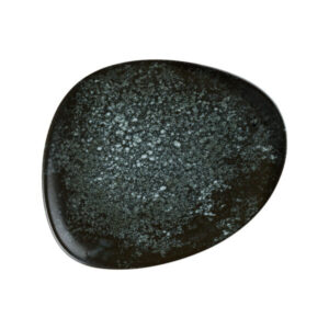 Cosmos Black - Organic Coupe Plate - 19cm (12)
