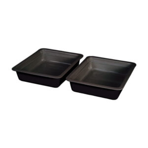 Insert Half Porcelain - Gn1/2 X 65mm - Black